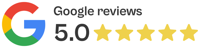 5 sterren via Google reviews.